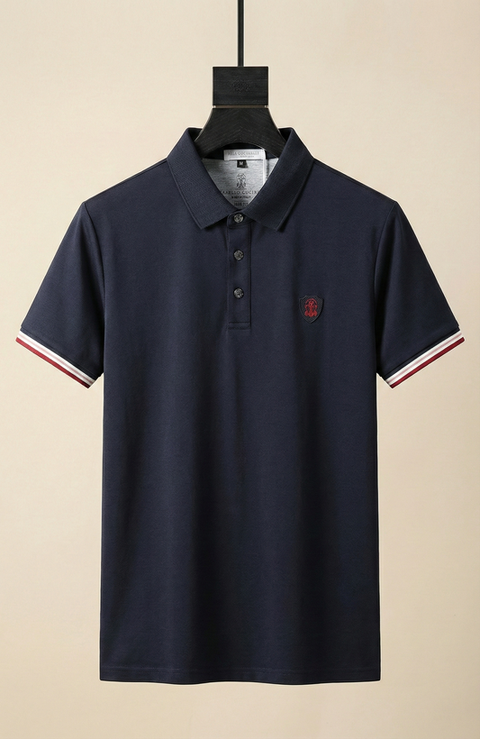 Contrast Tipped Polo