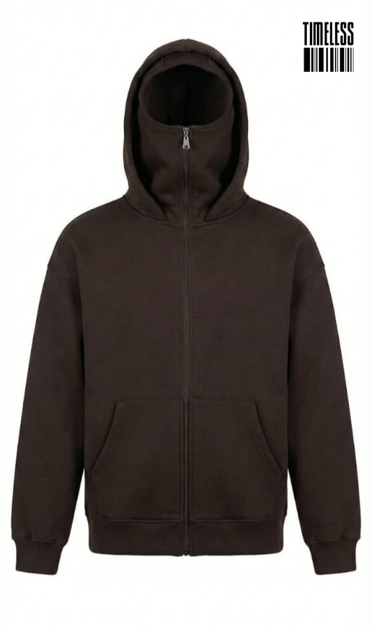 Premium Oversized Funnel Neck Hoodie