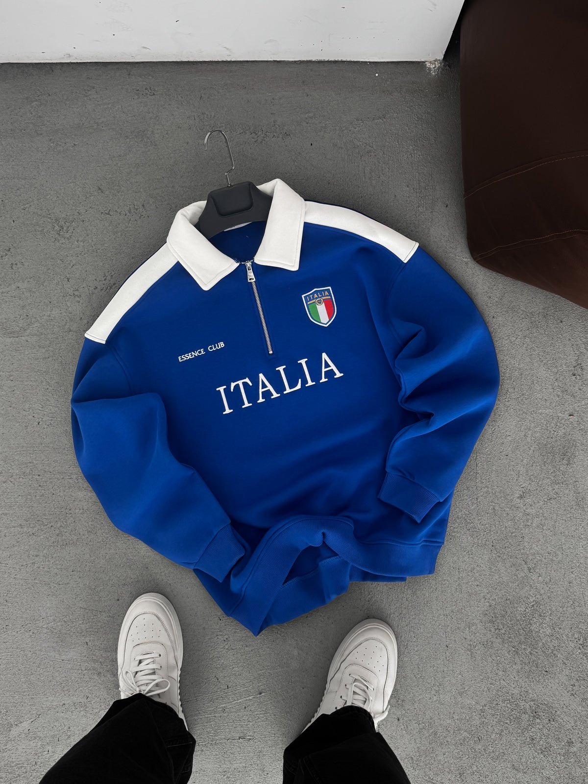 Italia Essence Club Quarter Zip Pullover