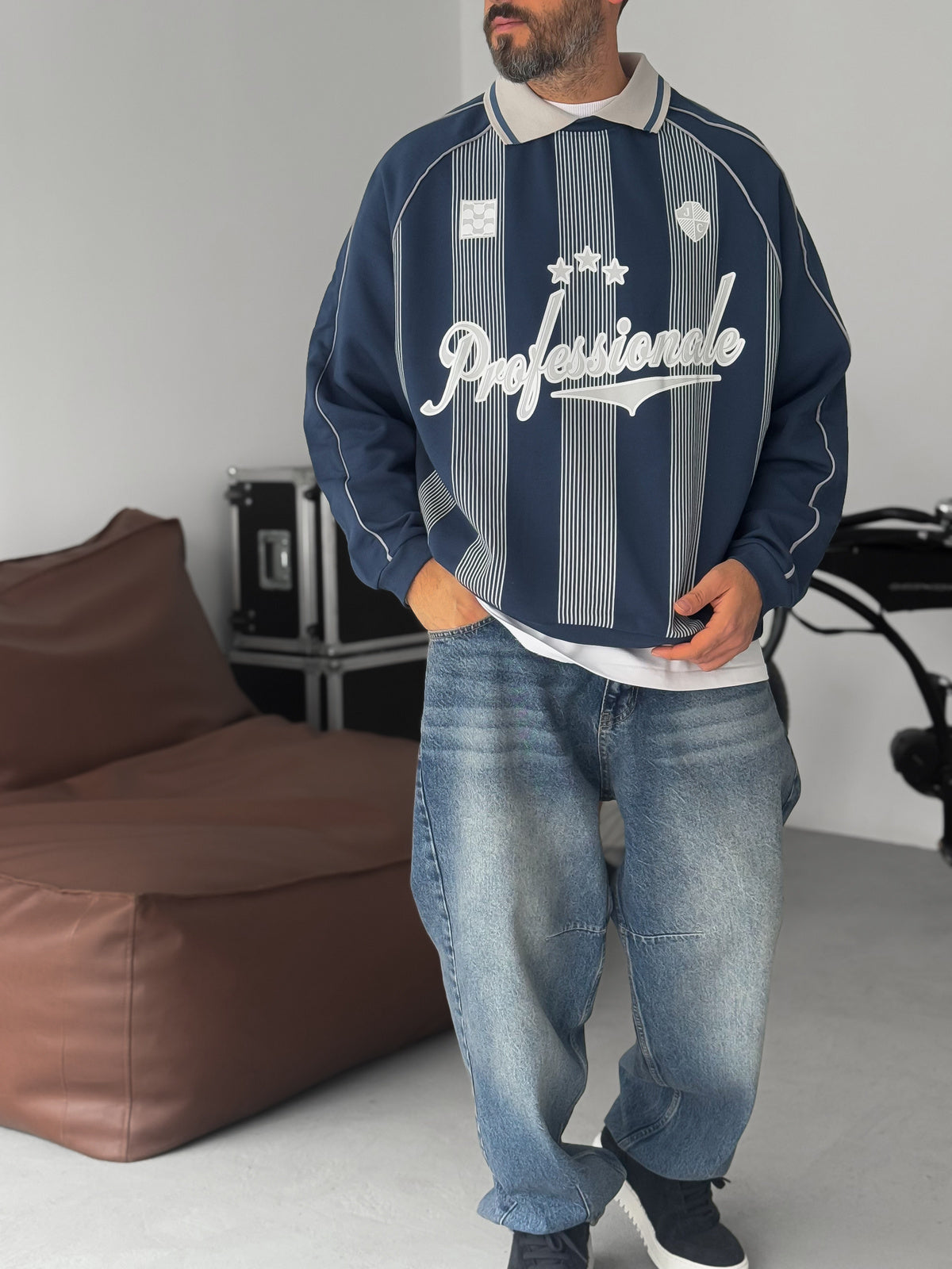 Professional Pinstripe Retro Jersey