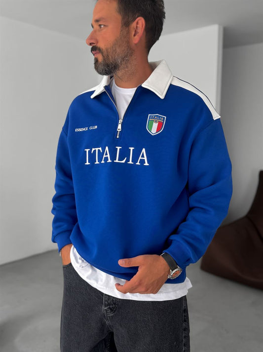 Italia Essence Club Quarter Zip Pullover