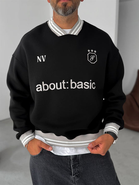 About Basic Varsity Club Sweatshirt