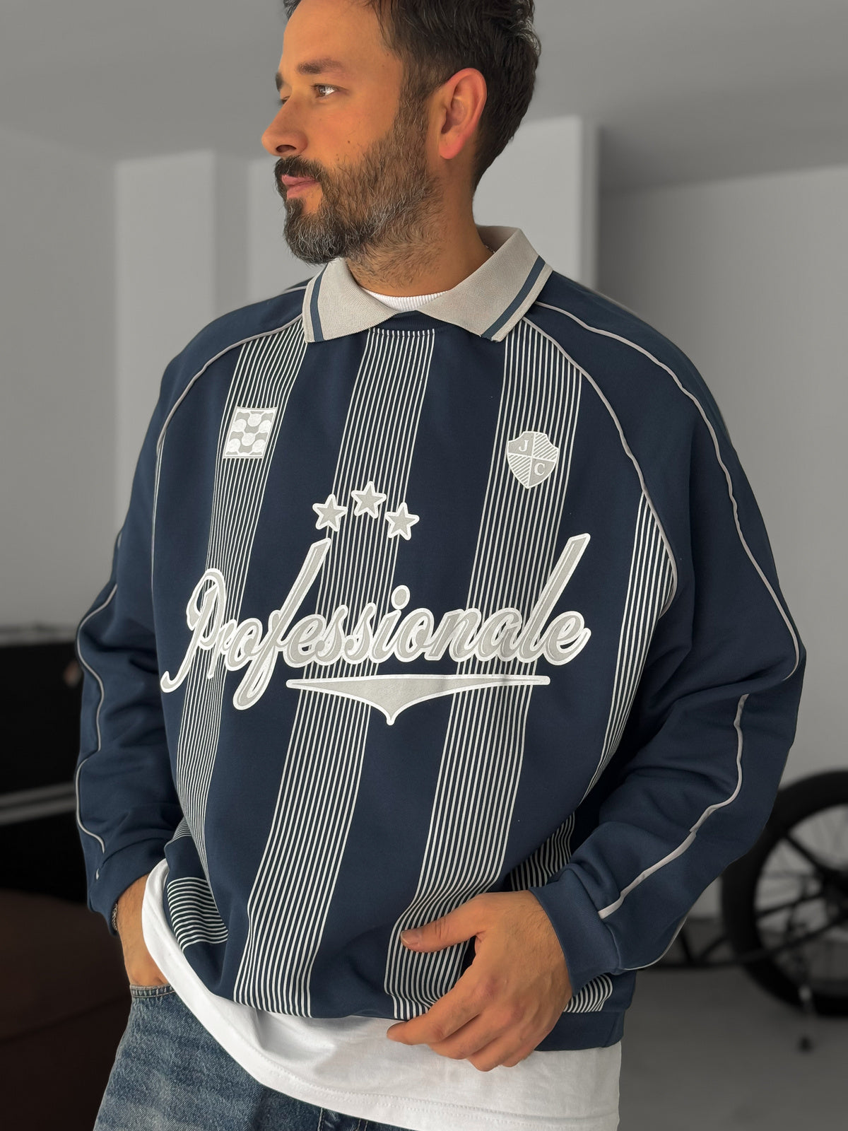 Professional Pinstripe Retro Jersey