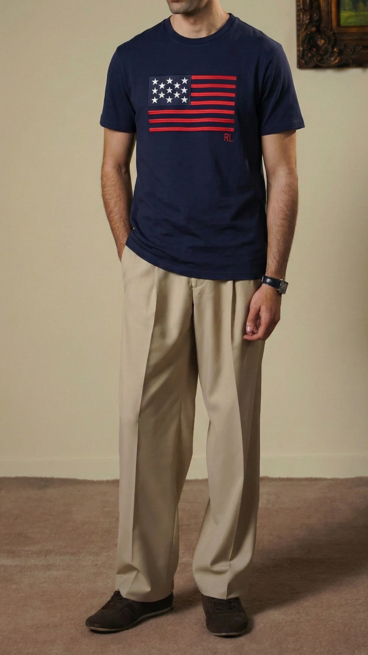 Classic American Flag T-Shirt